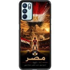 OPPO Reno6 5G Case Hülle - Fussball Ägypten splash 2026