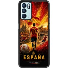 OPPO Reno6 5G Case Hülle - Fussball Espanien splash 2026