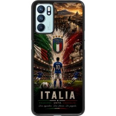 OPPO Reno6 5G Case Hülle - Fussball Italien splash 2026