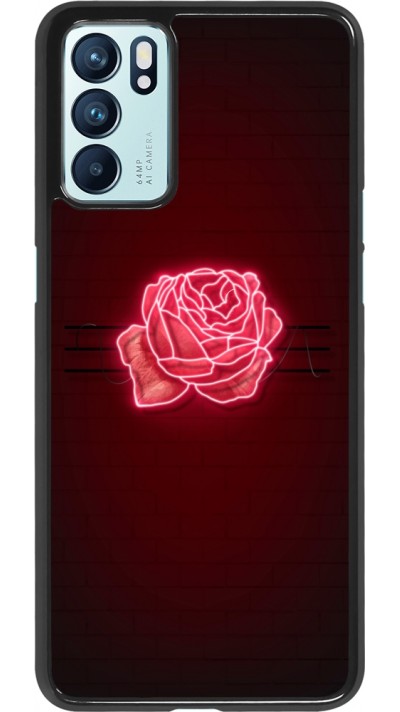 OPPO Reno6 5G Case Hülle - Spring 23 neon rose