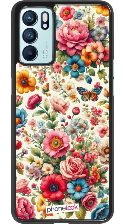 OPPO Reno6 5G Case Hülle - Spring 25 fruehling bluetend