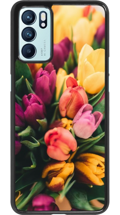 OPPO Reno6 5G Case Hülle - Bouquet of tulips 2026