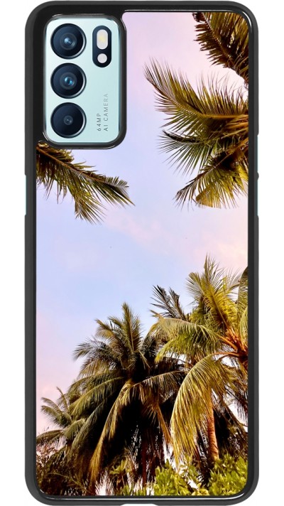 OPPO Reno6 5G Case Hülle - Summer 2023 palm tree vibe