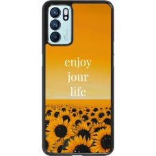 OPPO Reno6 5G Case Hülle - Summer 2025 Enjoy your life