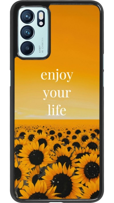 OPPO Reno6 5G Case Hülle - Summer 2026 Enjoy your life