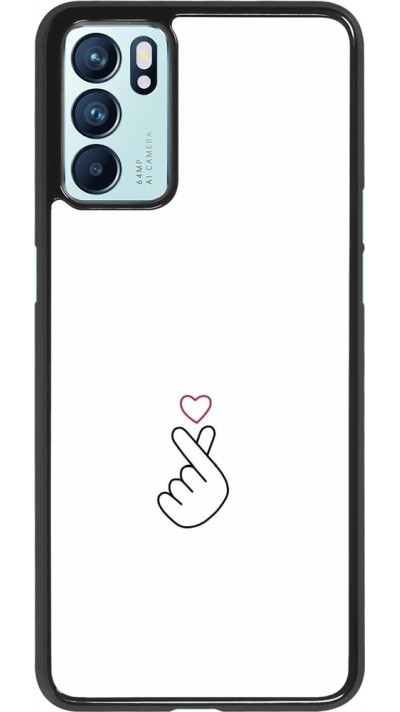 OPPO Reno6 5G Case Hülle - Valentine 2024 heart by Millennials
