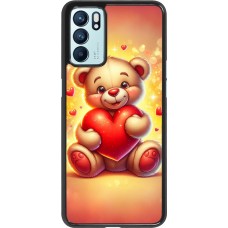 OPPO Reno6 5G Case Hülle - Valentin 2024 Teddy Liebe