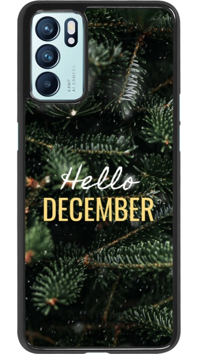 OPPO Reno6 5G Case Hülle - Winter 25 Winter hello december