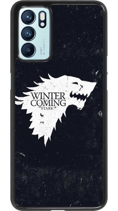 Oppo Reno6 5G Case Hülle - Winter is coming Stark