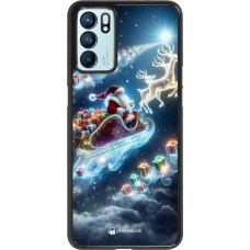 OPPO Reno6 5G Case Hülle - Weihnachten 2023 Verzauberter Weihnachtsmann