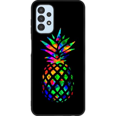 Hülle Samsung Galaxy A13 5G - Silikon schwarz Ananas Multi-colors