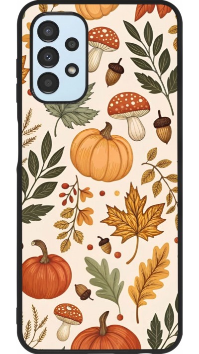 Samsung Galaxy A13 5G Case Hülle - Silikon schwarz Autumn 25 Autumn pattern