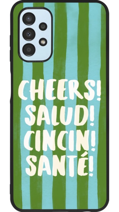 Samsung Galaxy A13 5G Case Hülle - Silikon schwarz Cheers 2026