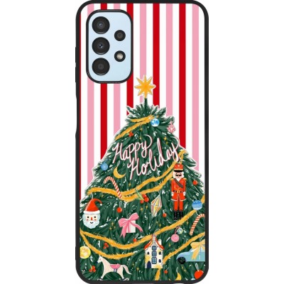 Samsung Galaxy A13 5G Case Hülle - Silikon schwarz Christmas 25 Happy Holiday