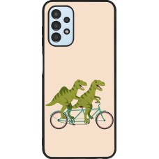 Samsung Galaxy A13 5G Case Hülle - Silikon schwarz Dinosaurs on bikes 2026