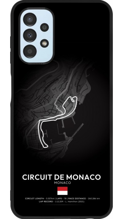 Samsung Galaxy A13 5G Case Hülle - Silikon schwarz F1 Track 2025 Monaco