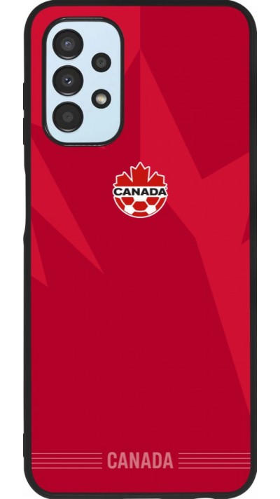 Samsung Galaxy A13 5G Case Hülle - Silikon schwarz Kanada 2026 personalisierbares Fussballtrikot