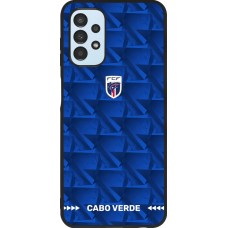 Samsung Galaxy A13 5G Case Hülle - Silikon schwarz Kap Verde 2026 personalisierbares Fussballtrikot