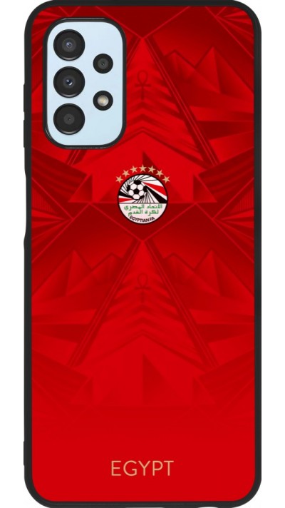 Samsung Galaxy A13 5G Case Hülle - Silikon schwarz Ägypten 2026 personalisierbares Fussballtrikot
