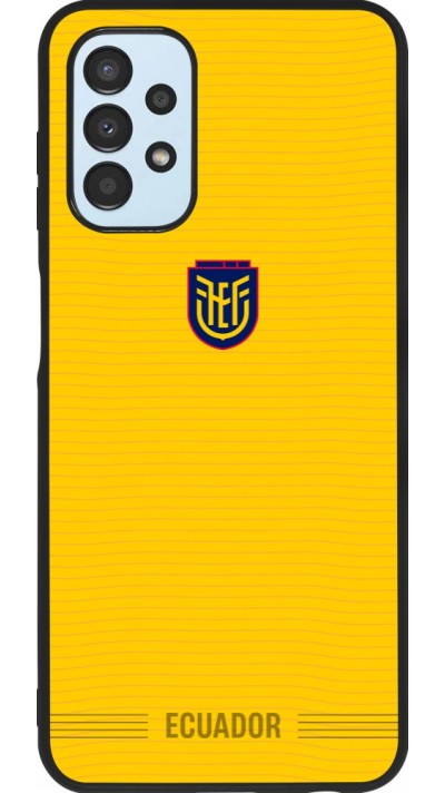 Samsung Galaxy A13 5G Case Hülle - Silikon schwarz Ecuador 2026 personalisierbares Fussballtrikot