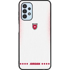 Samsung Galaxy A13 5G Case Hülle - Silikon schwarz Jordanien 2026 personalisierbares Fussballtrikot