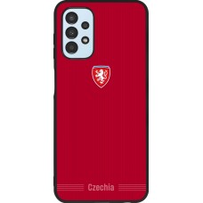 Samsung Galaxy A13 5G Case Hülle - Silikon schwarz Tschechische Republik 2026 personalisierbares Fussballtrikot