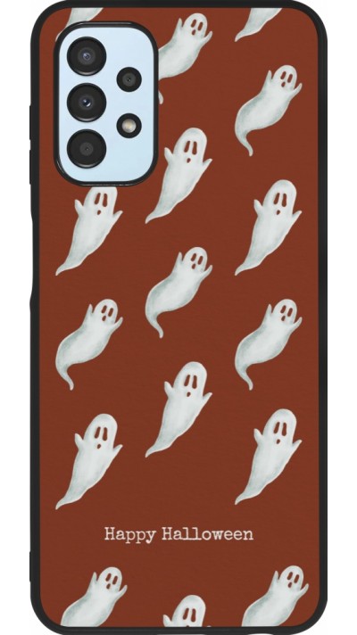 Samsung Galaxy A13 5G Case Hülle - Silikon schwarz Halloween 2025 Pattern of ghosts