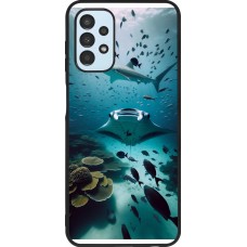 Samsung Galaxy A13 5G Case Hülle - Silikon schwarz Manta Lagune Reinigung