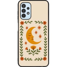 Samsung Galaxy A13 5G Case Hülle - Silikon schwarz Half moon stamp 2026