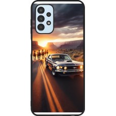 Samsung Galaxy A13 5G Case Hülle - Silikon schwarz Mustang 69 Grand Canyon