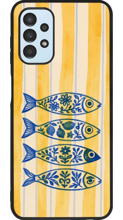 Samsung Galaxy A13 5G Case Hülle - Silikon schwarz Portuguese fish 2026