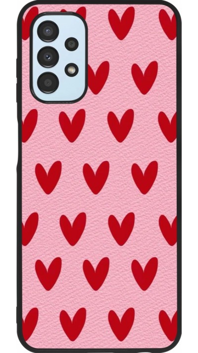 Coque Samsung Galaxy A13 5G - Silicone rigide noir Saint Valentines Day 26 Pattern heart