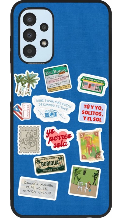 Samsung Galaxy A13 5G Case Hülle - Silikon schwarz Seals of the Dominican Republic DTMF