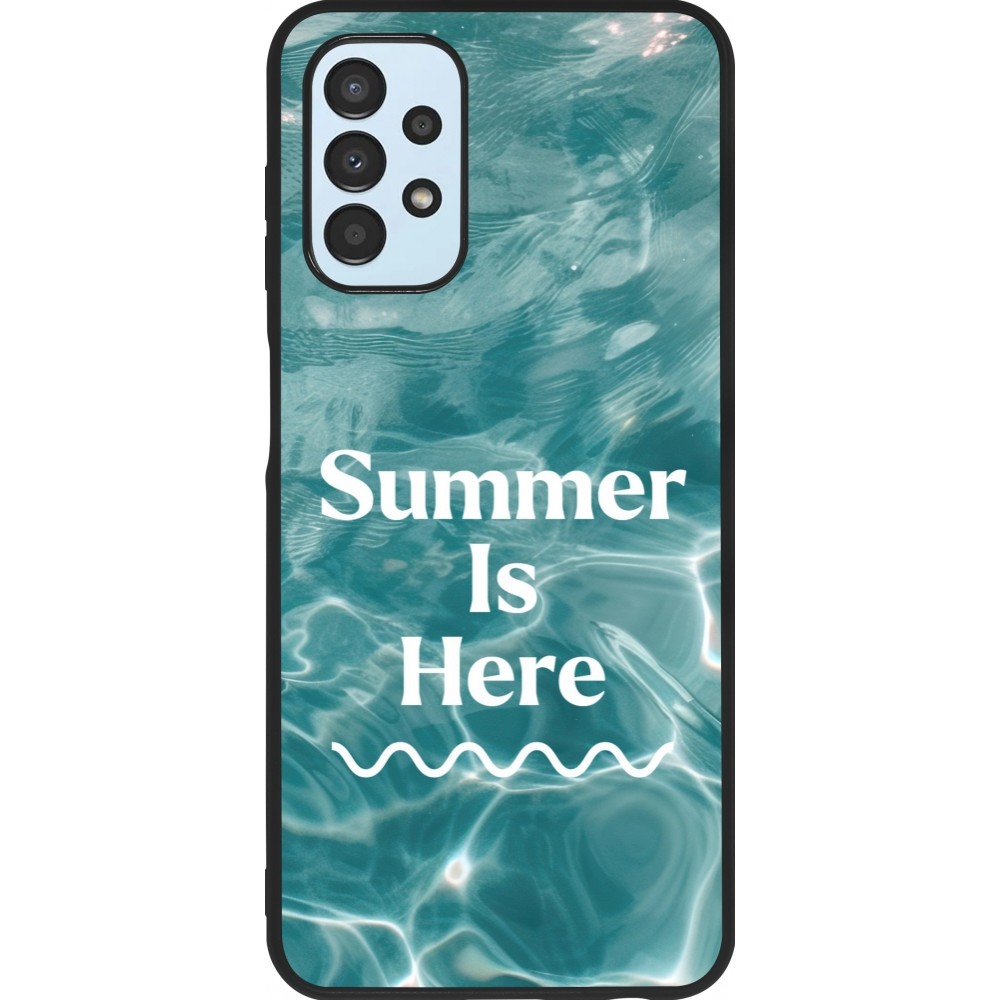Samsung Galaxy A13 5G Case Hülle - Silikon schwarz Summer 2025 Summer is here