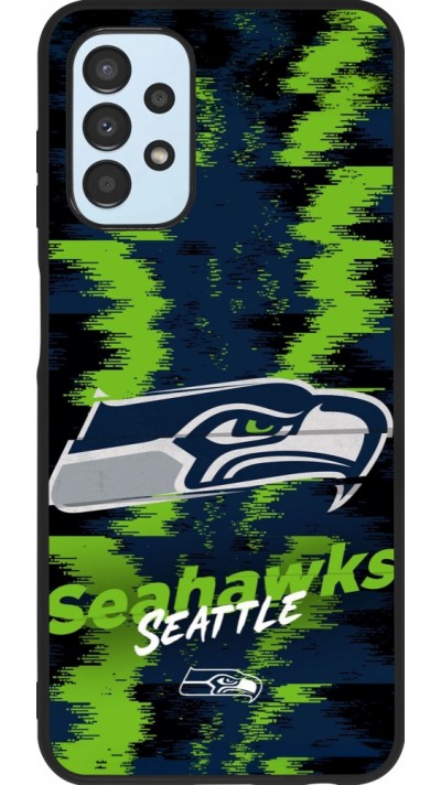 Samsung Galaxy A13 5G Case Hülle - Silikon schwarz Super Bowl 26 Seattle 2