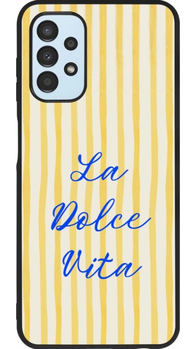 Samsung Galaxy A13 5G Case Hülle - Silikon schwarz The good life 2026