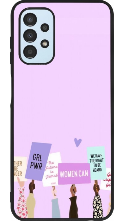 Samsung Galaxy A13 5G Case Hülle - Silikon schwarz Womens day 2026 9