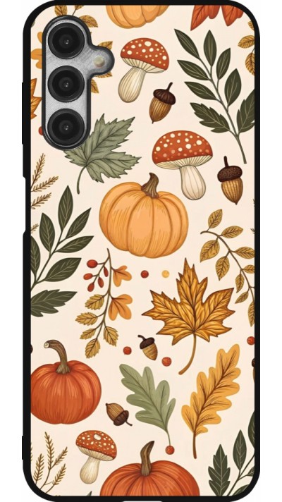 Samsung Galaxy A14 5G Case Hülle - Silikon schwarz Autumn 25 Autumn pattern