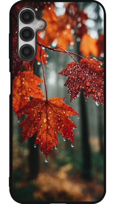 Samsung Galaxy A14 5G Case Hülle - Silikon schwarz Autumn 25 Rain