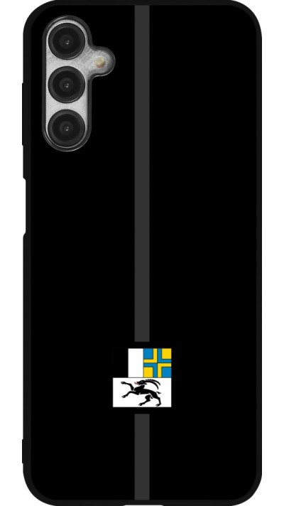 Coque Samsung Galaxy A14 5G - Silicone rigide noir Canton GR noir