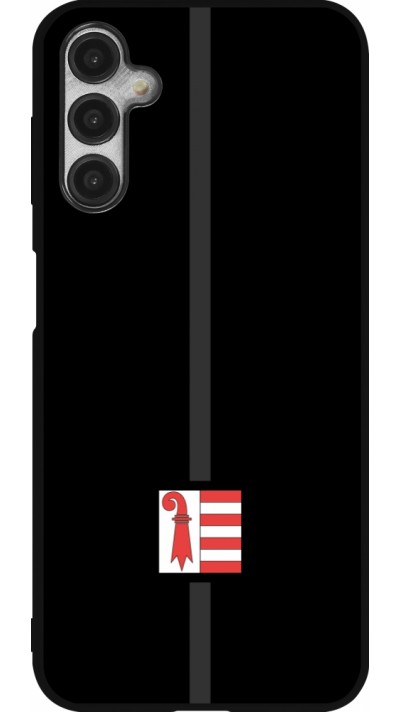 Coque Samsung Galaxy A14 5G - Silicone rigide noir Canton JU noir