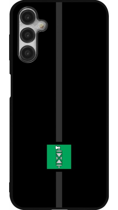 Coque Samsung Galaxy A14 5G - Silicone rigide noir Canton SG noir