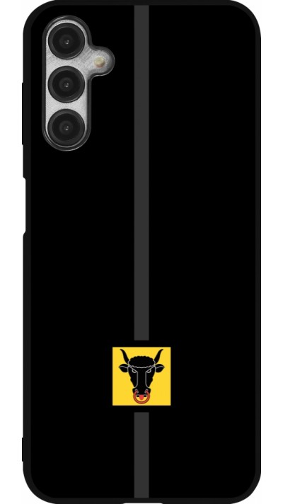 Coque Samsung Galaxy A14 5G - Silicone rigide noir Canton UR noir