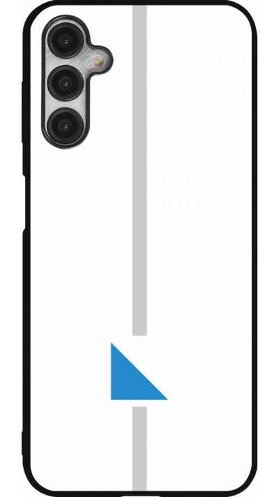 Coque Samsung Galaxy A14 5G - Silicone rigide noir Canton ZH blanc