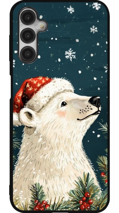 Samsung Galaxy A14 5G Case Hülle - Silikon schwarz Christmas 25 Bear