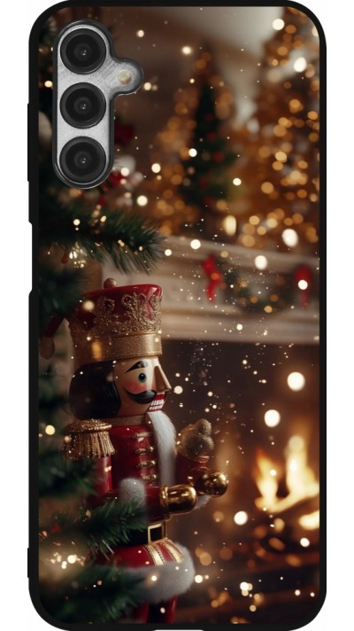 Samsung Galaxy A14 5G Case Hülle - Silikon schwarz Christmas 25 Xmas Nutcracker