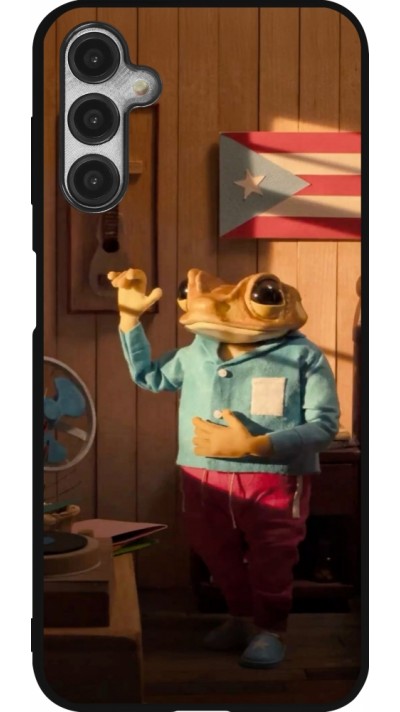 Samsung Galaxy A14 5G Case Hülle - Silikon schwarz Dancing frog DTMF