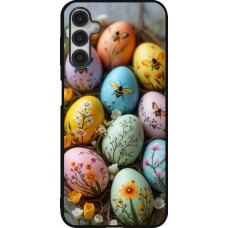 Samsung Galaxy A14 5G Case Hülle - Silikon schwarz Easter 2026 Eggs with bees