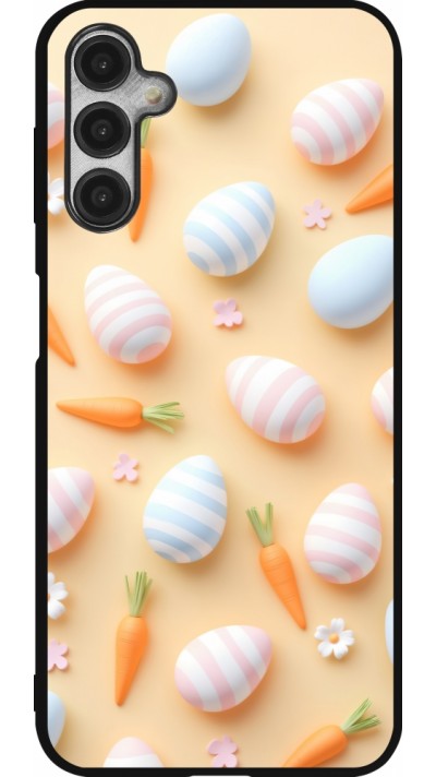 Samsung Galaxy A14 5G Case Hülle - Silikon schwarz Easter 2026 Pattern Easter