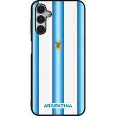Samsung Galaxy A14 5G Case Hülle - Silikon schwarz Argentinien 2026 personalisierbares Fussballtrikot
